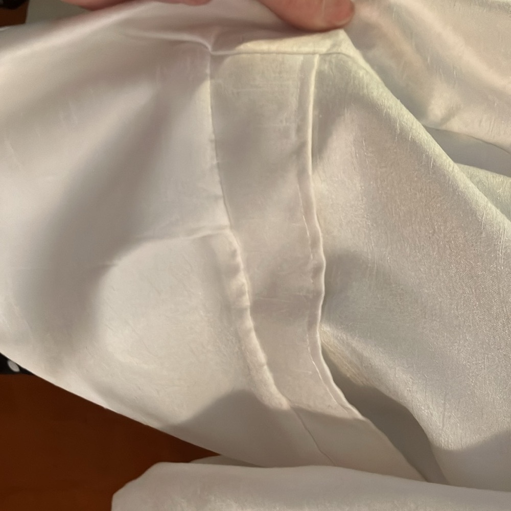 Suit Solid White Jacket With Polka Dot Skirt. - image 4